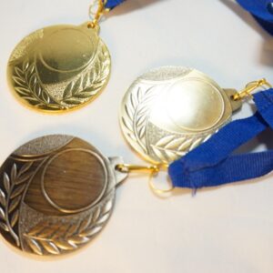 Medalje 123 Komplet medalj rm9602_zlata, srebrna, bronasta, premer 50 mm